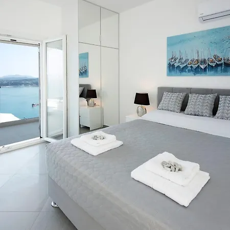 Villa Exquisite Corfu Retreat 3 Bedrooms Lucas Panoramic Sea Views Pyrgi (Corfu)