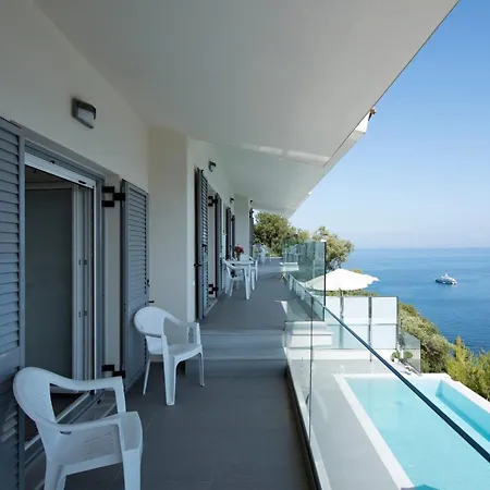 Exquisite Corfu Retreat 3 Bedrooms Lucas Panoramic Sea Views Villa *