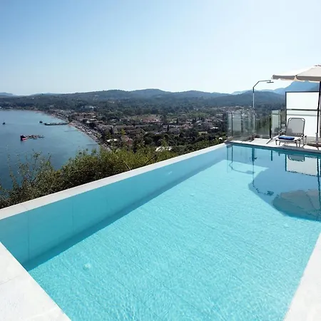 Exquisite Corfu Retreat 3 Bedrooms Lucas Panoramic Sea Views Private Pool Unforgettable Getaway