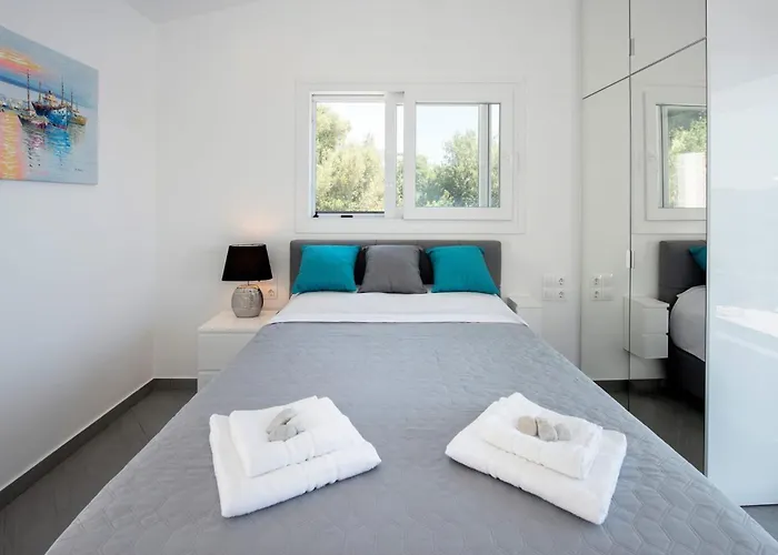 빌라 Exquisite Corfu Retreat 3 Bedrooms Lucas Panoramic Sea Views Pyrgi (Corfu)